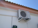Una instalación de un sistema multi split Mitsubishi Electric. Dos unidades interiores …