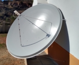 2.0m satellite dish with freesat