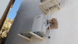 La instalación de un sistema de 5Kw Mitsubishi Electric Inversor división de CA a un viejo cor…
